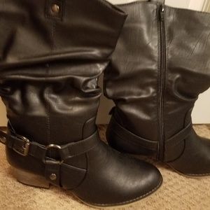 Brown Boots Size 10